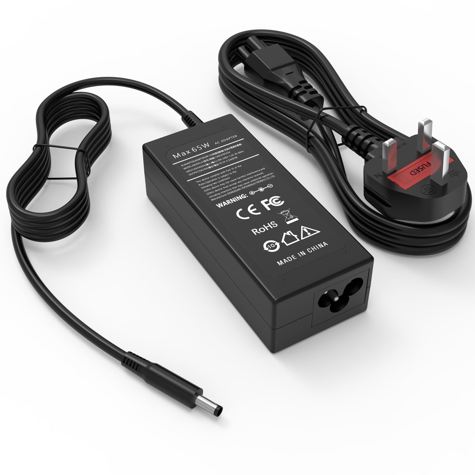 GVKRLXZ 65W AC Adapter Charger for Dell Latitude and Vostro Laptops