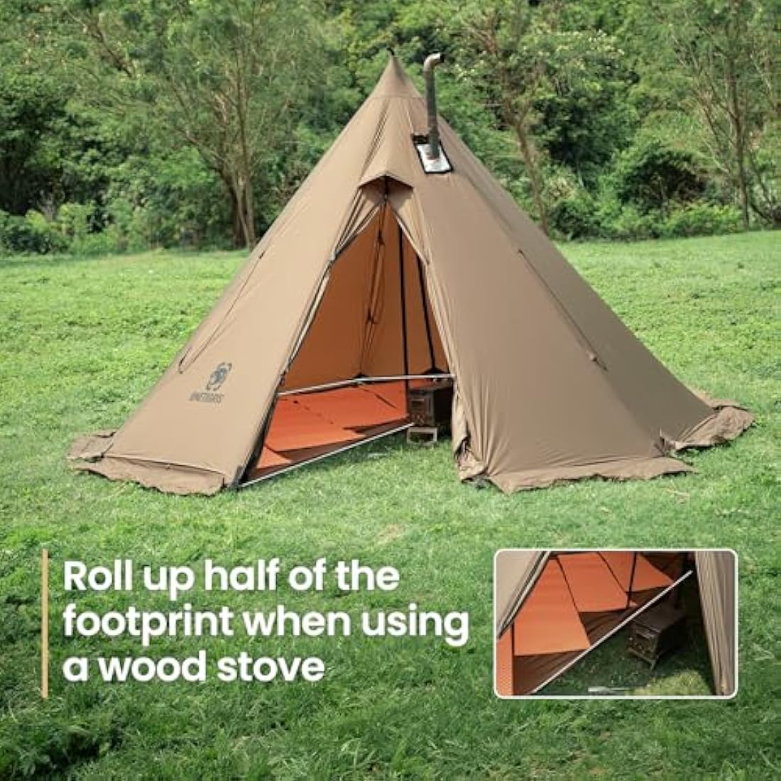 OneTigris Rock Fortress Tent Footprint | 5000mm Waterproof Groundsheet
