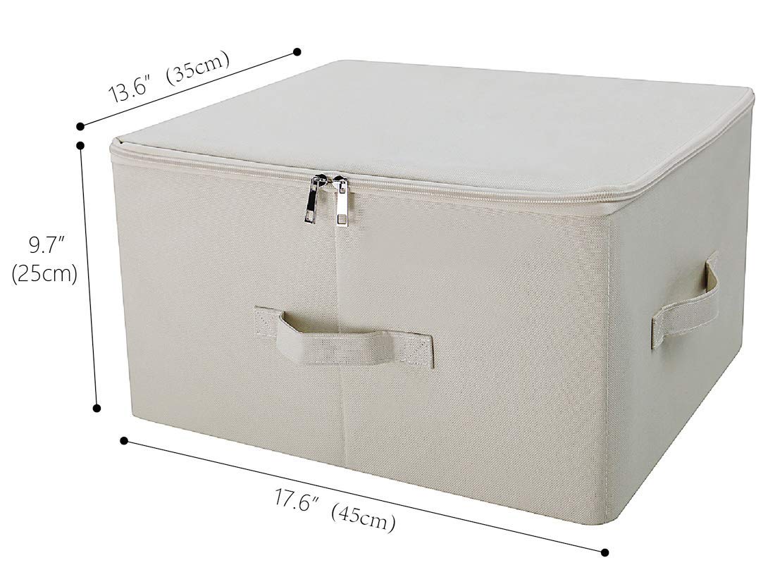 iwill CREATE PRO 45x35x25cm Foldable Storage Boxes with Zip Lid - image 2