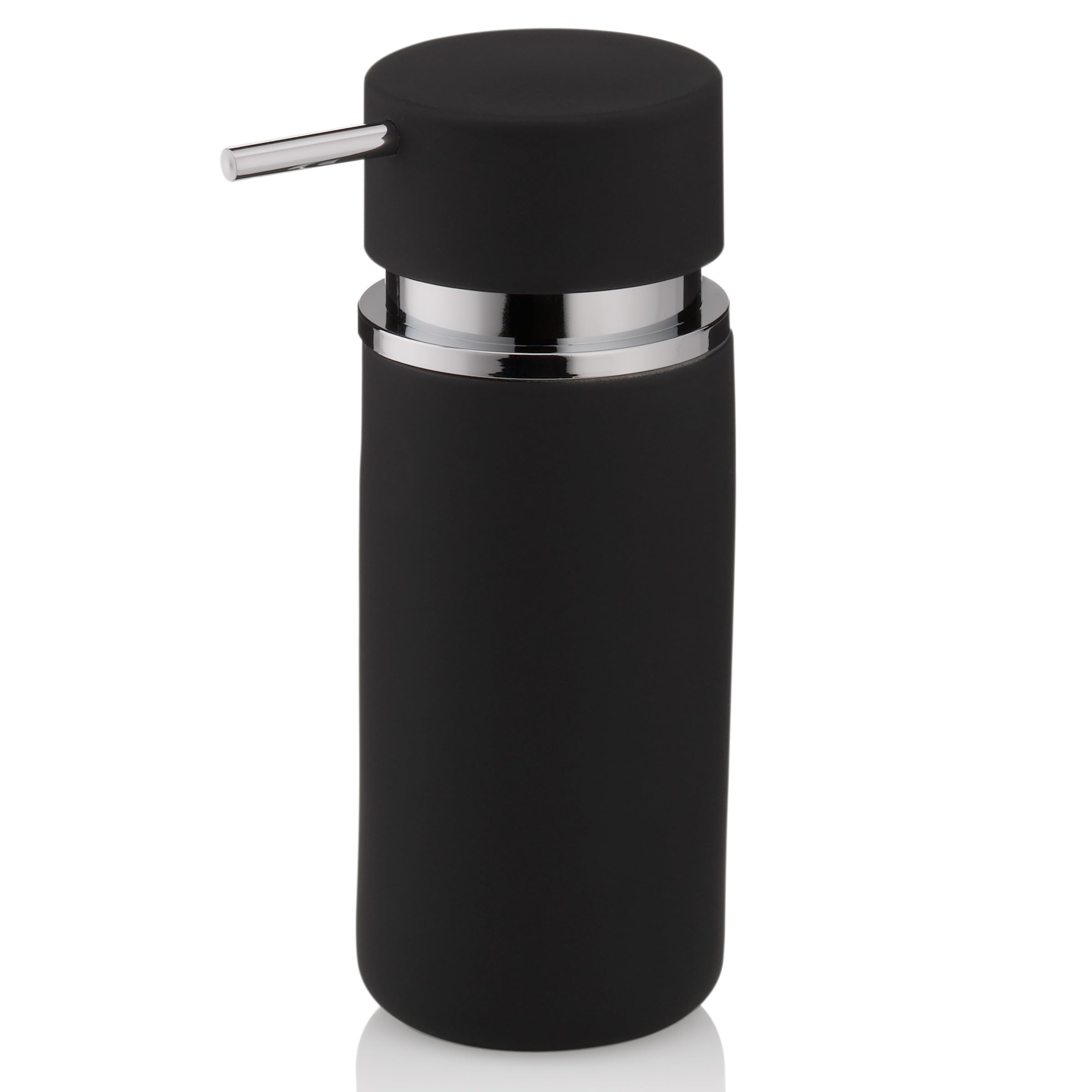 Kela Ceramic Soap Dispenser – 300ml Modern Bathroom Accessory, Black