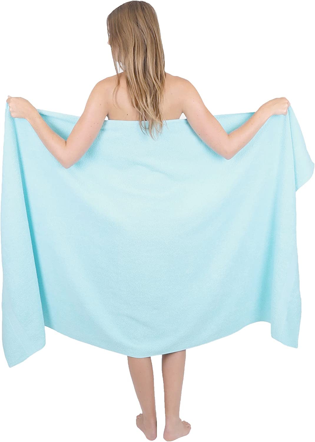 Jolof Store Extra Large Bath Sheet – 100x200cm 600GSM Terry Cotton Towel