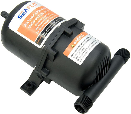 Jolof Store 0.75L Accumulator Tank | 125 PSI Water Pump Control for RV Marine
