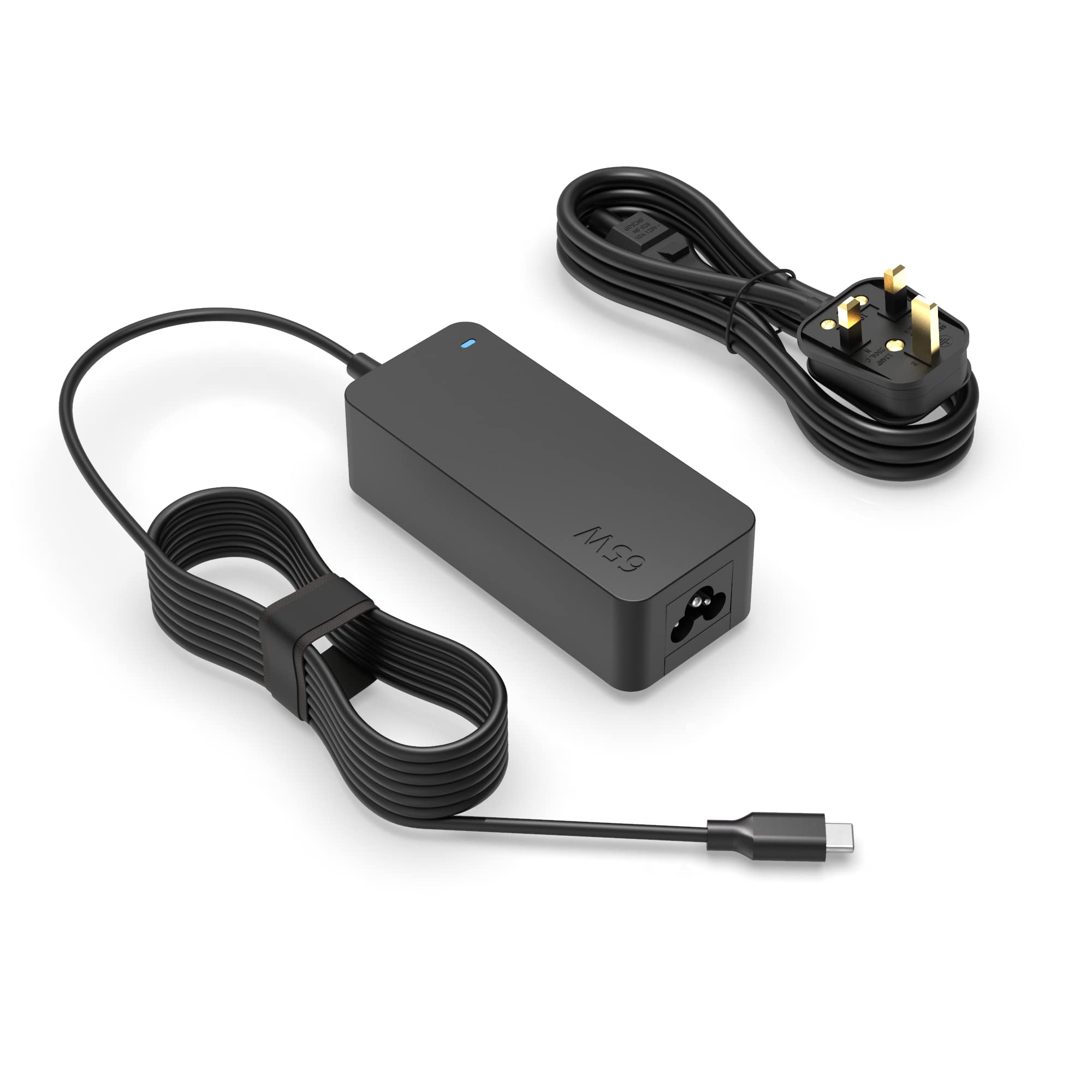 Jolof Store 65W USB-C Laptop Charger for Lenovo ThinkPad & Yoga – UK Plug