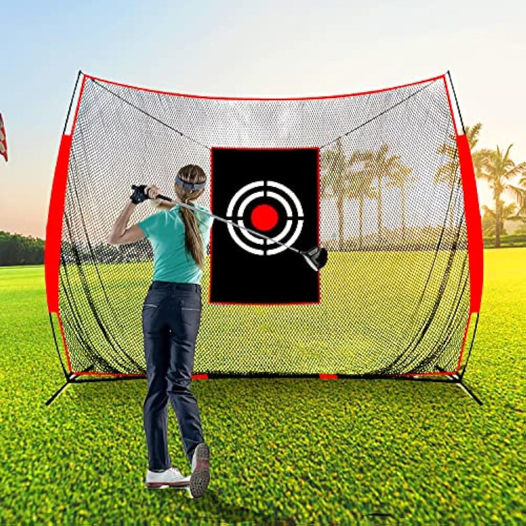Kapler 10x8FT Golf Practice Net | Portable Hitting & Driving Net