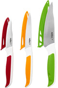 Zyliss Comfort 3 Piece Knife Set | Japanese Stainless Steel – Multicolour