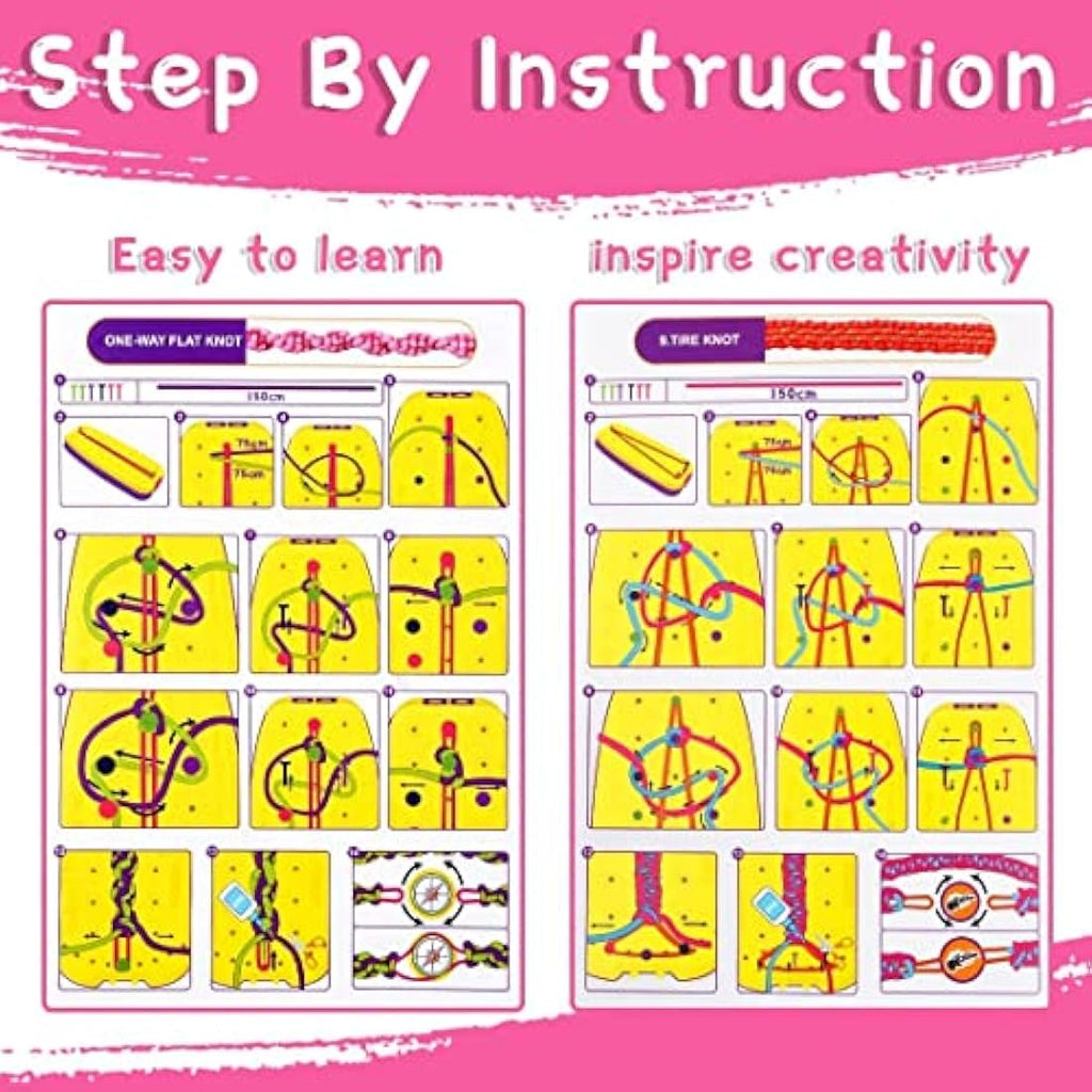 KEEHOM Friendship Bracelet Making Kit – DIY Jewelry Craft Set for Girls
