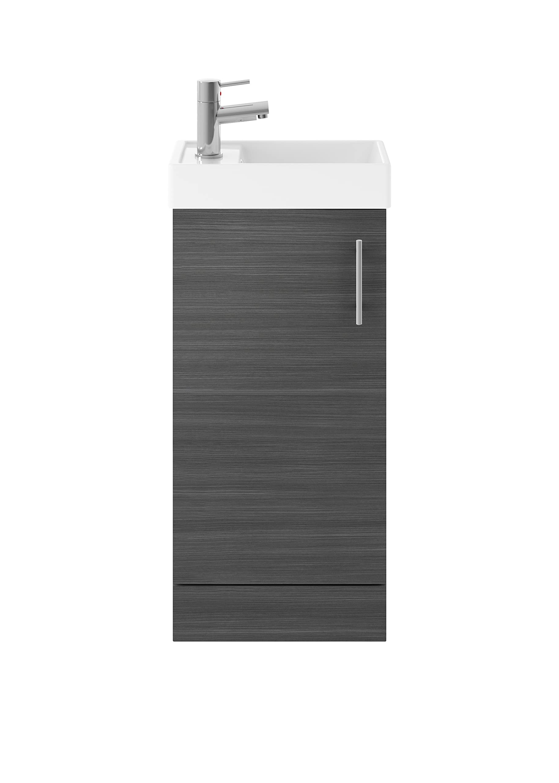 Nuie Vault 400mm Compact Floor Standing Vanity Unit with Basin