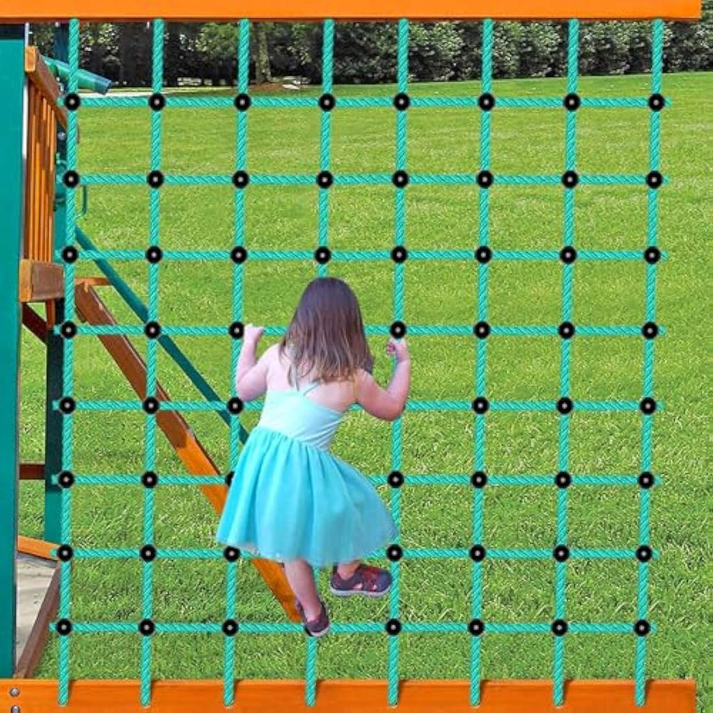 BeneLabel Climbing Cargo Net – Kids Outdoor Playground Webbing, 380x178cm