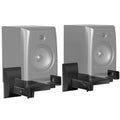WALI Dual Side Clamping Speaker Wall Mounts | Adjustable Bookshelf Pair