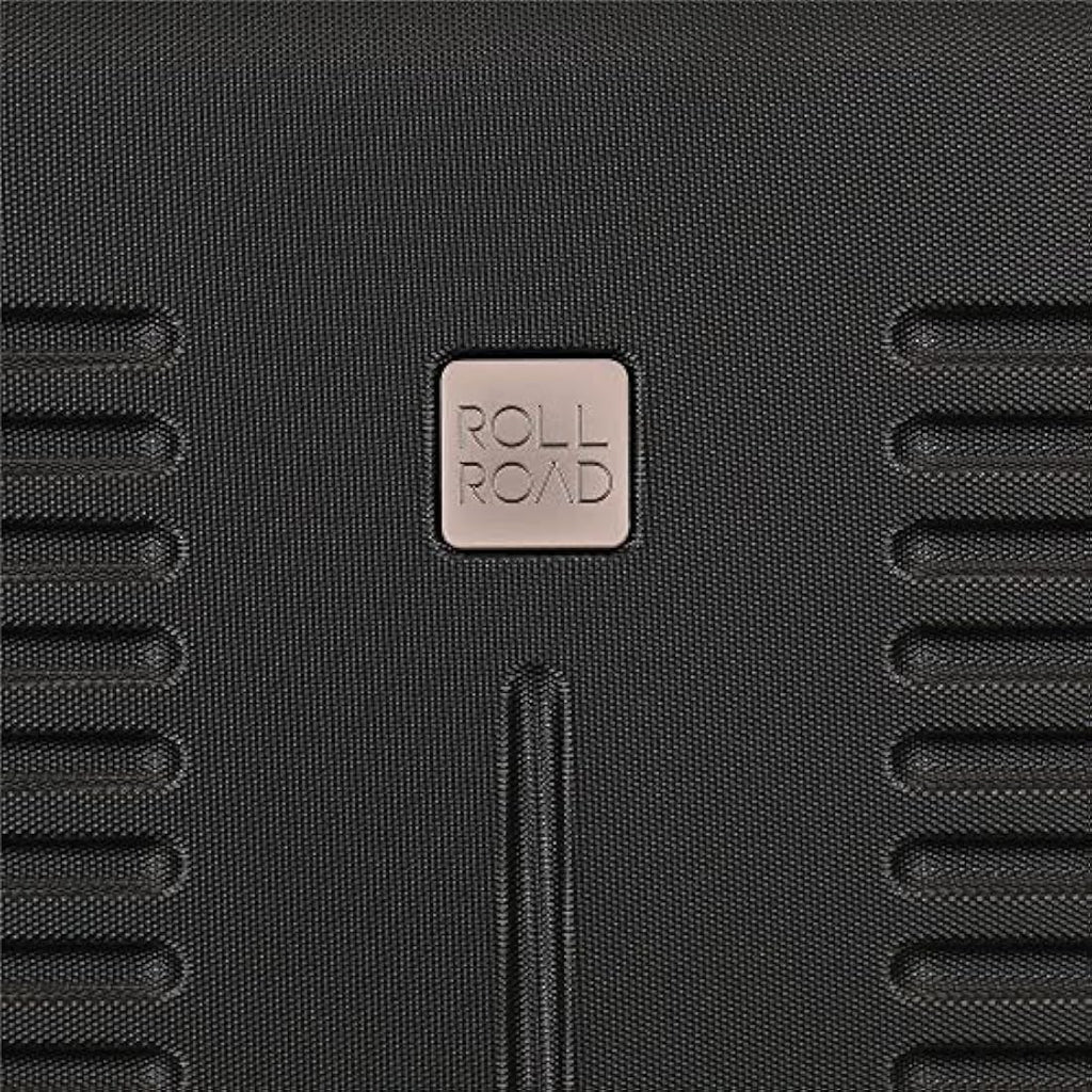 Roll Road India Beauty Case - Black ABS Hard Shell Travel Organizer