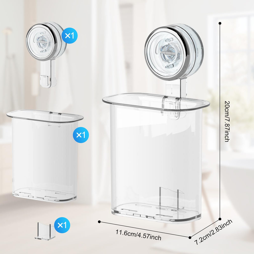 PPAVSTINE Suction Toothbrush Holder Small, Electric Toothbrush Stand - image 4
