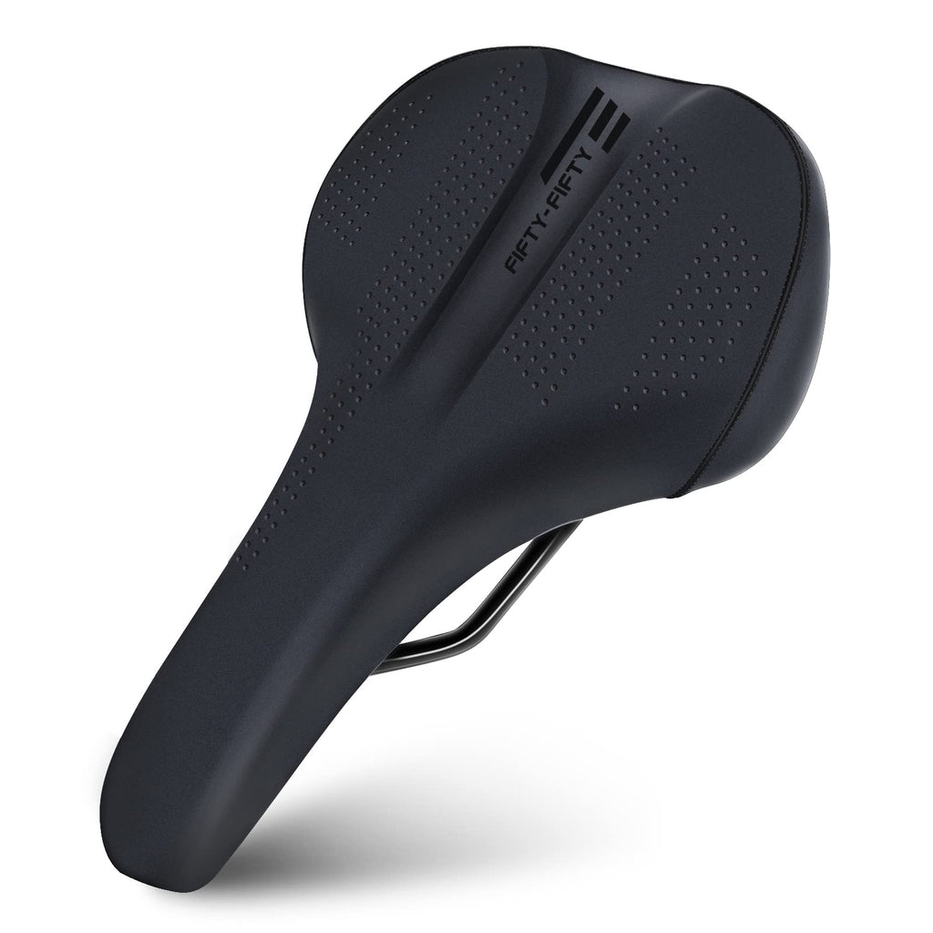 FIFTY-FIFTY Mountain Bike Saddle | Waterproof Memory Foam MTB Seat