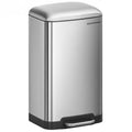SONGMICS 30L Steel Pedal Trash Can | Soft Close Kitchen Rubbish Bin