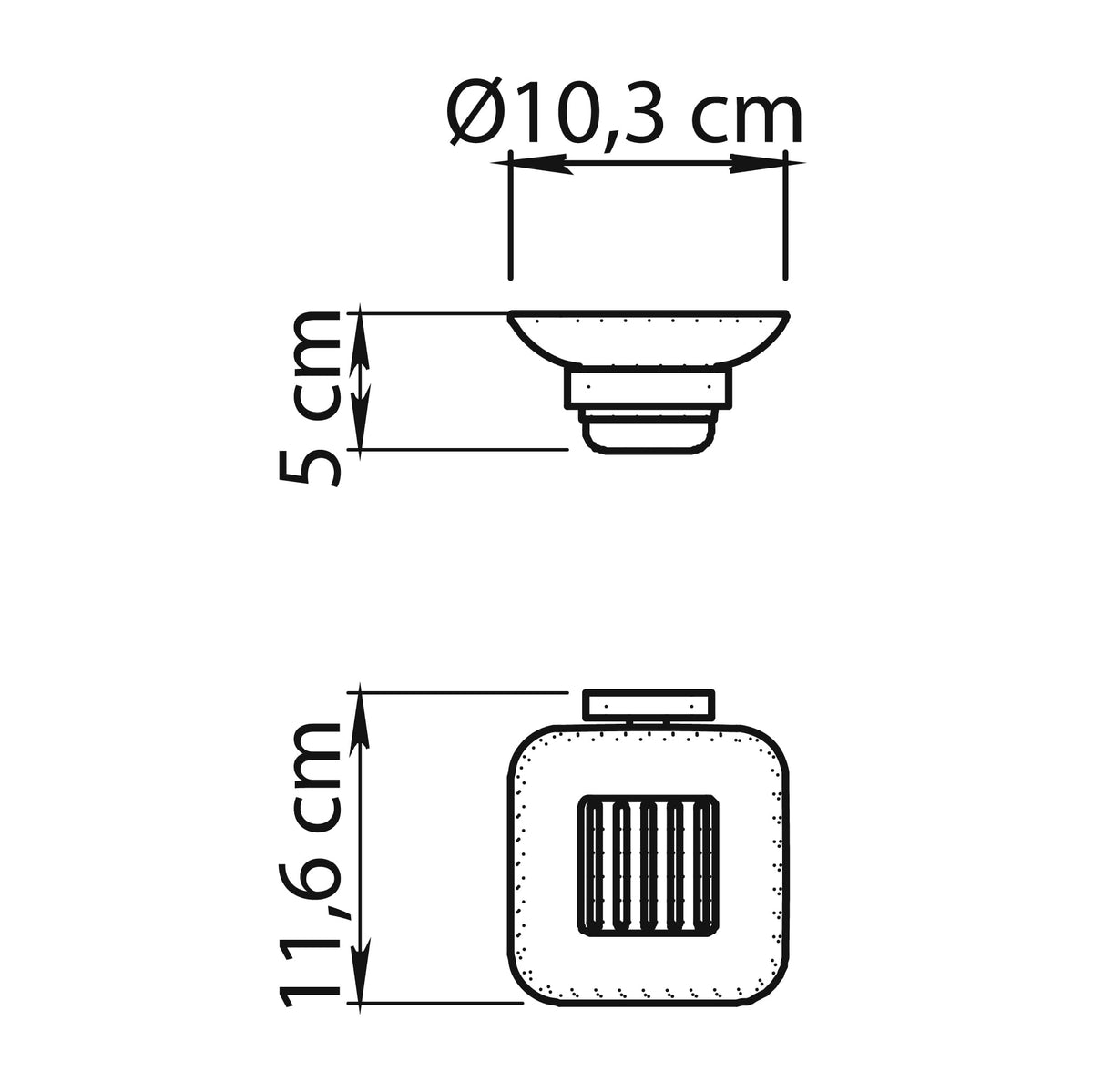 Gedy Soap dish Tonga Chrome - image 3