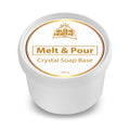 Crystal ST Melt and Pour Soap Base – 500g Transparent Glycerin