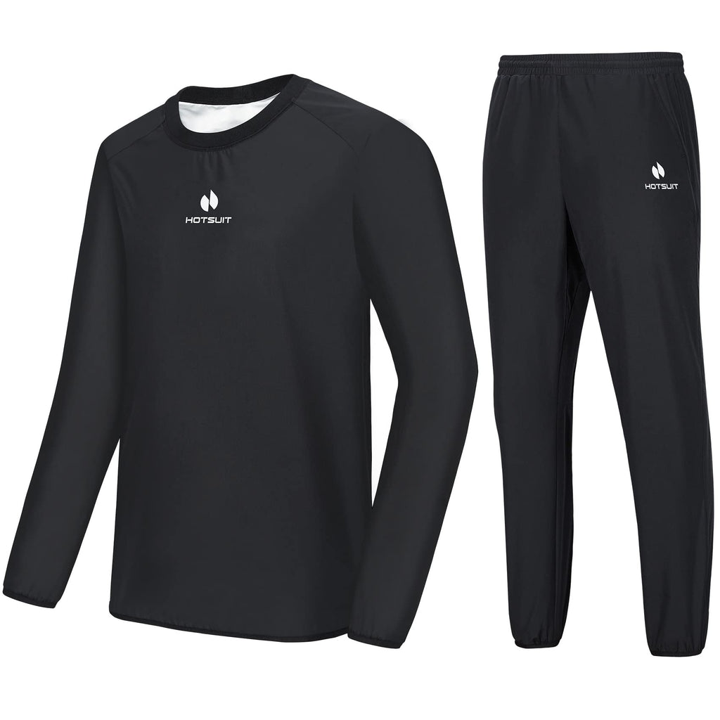 HOTSUIT Sauna Suit for Men | Anti-Rip Silver-Heat Sweat Jacket & Pants
