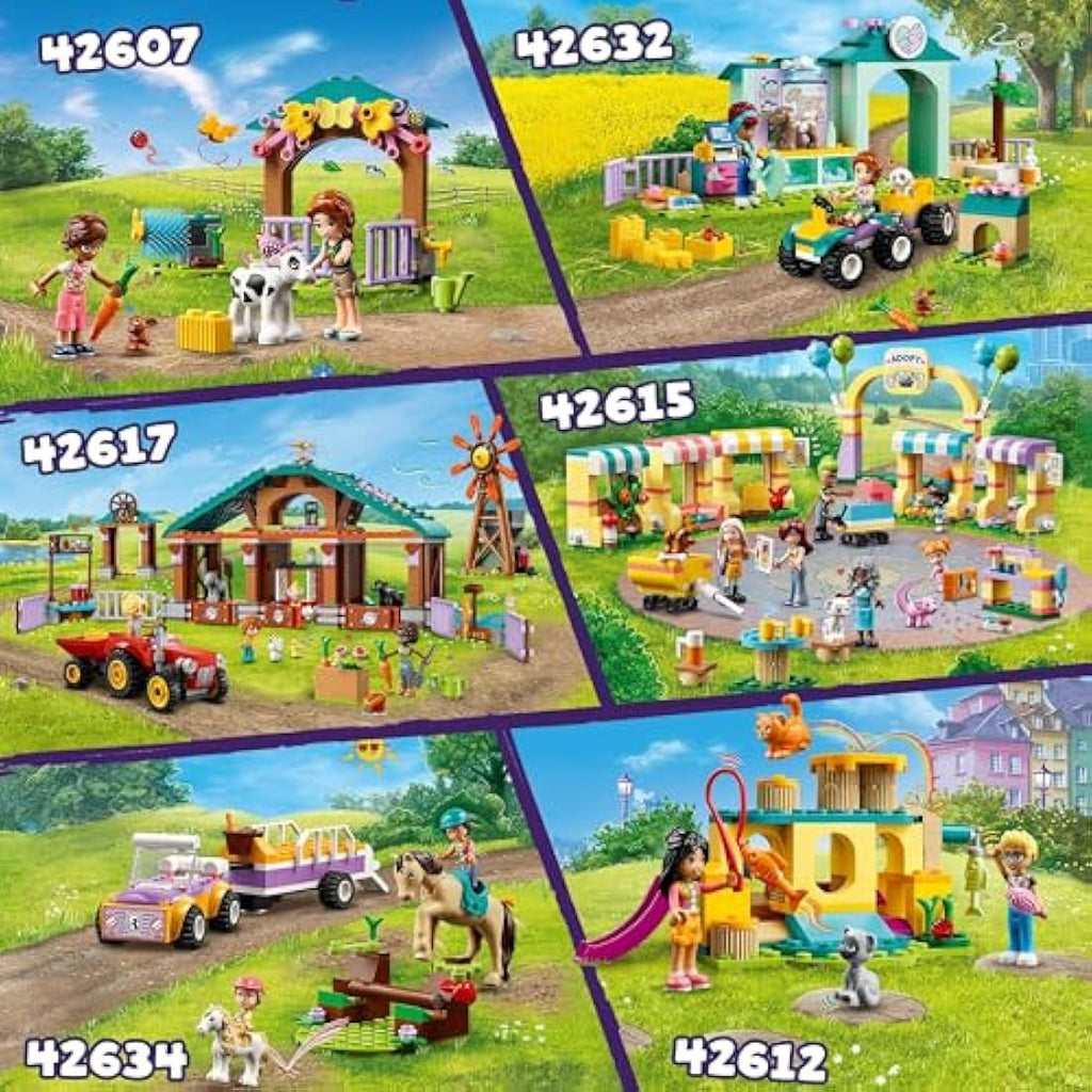LEGO Friends Cat Playground Adventure Building Set with 2 Mini-Dolls 42612