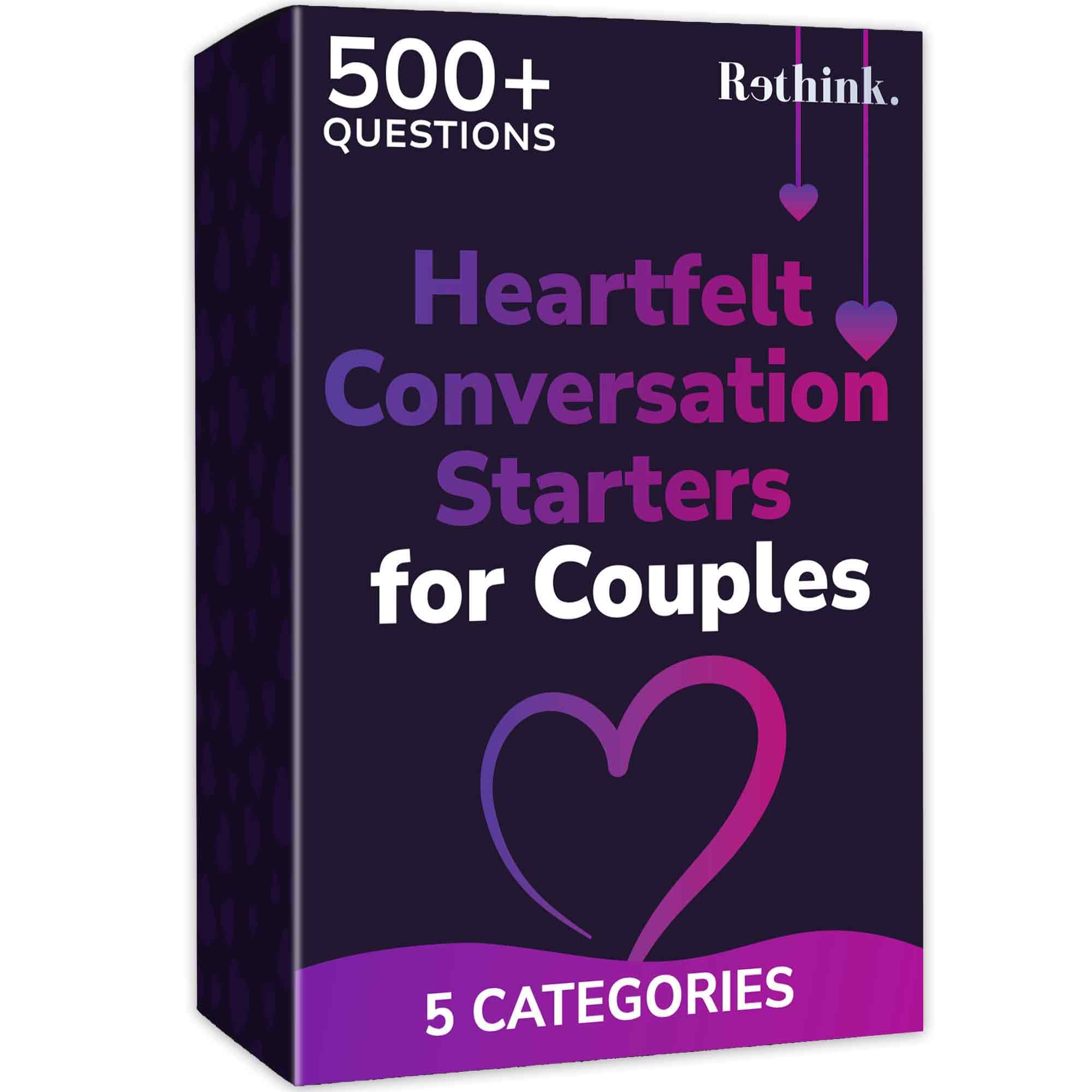 QUOKKA Couples Games – 100 Conversation Cards for Date Night