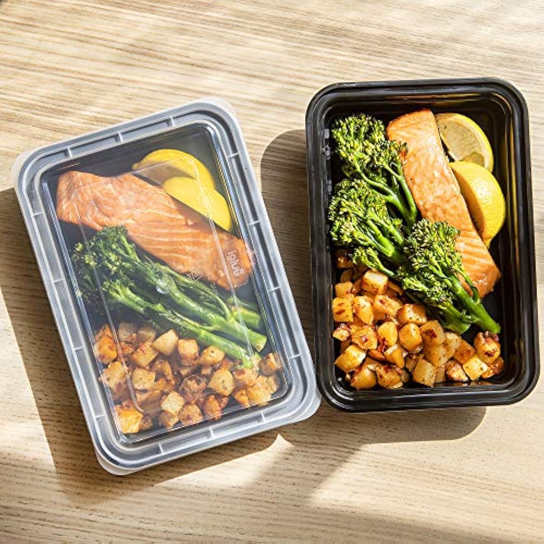 Igluu Meal Prep Containers - 30 Pack 28oz BPA-Free Reusable Bento Boxes