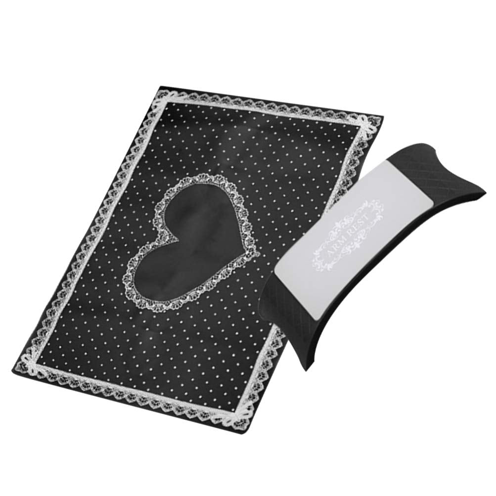 Jolof Store Silicone Nail Art Hand Pillow – Washable Foldable Manicure Mat