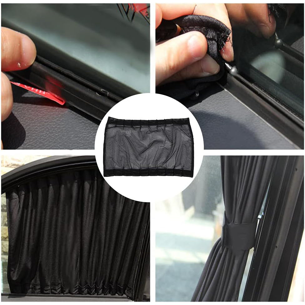 Massive Discounts Car Side Window Sunshades | UV Protection Curtains 2PCS