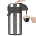 4L Coffee Airpot – Stainless Steel Vacuum Insulated Flask