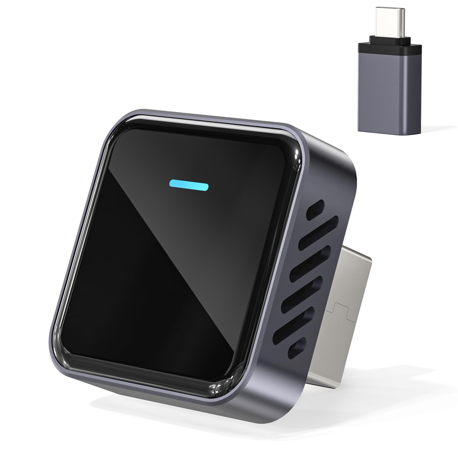 Nano Wireless CarPlay Adapter for iPhone – USB-A to USB-C