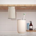 MENGCOOL Magnetic Toothbrush Holder | 304 Stainless Steel Wall Mount