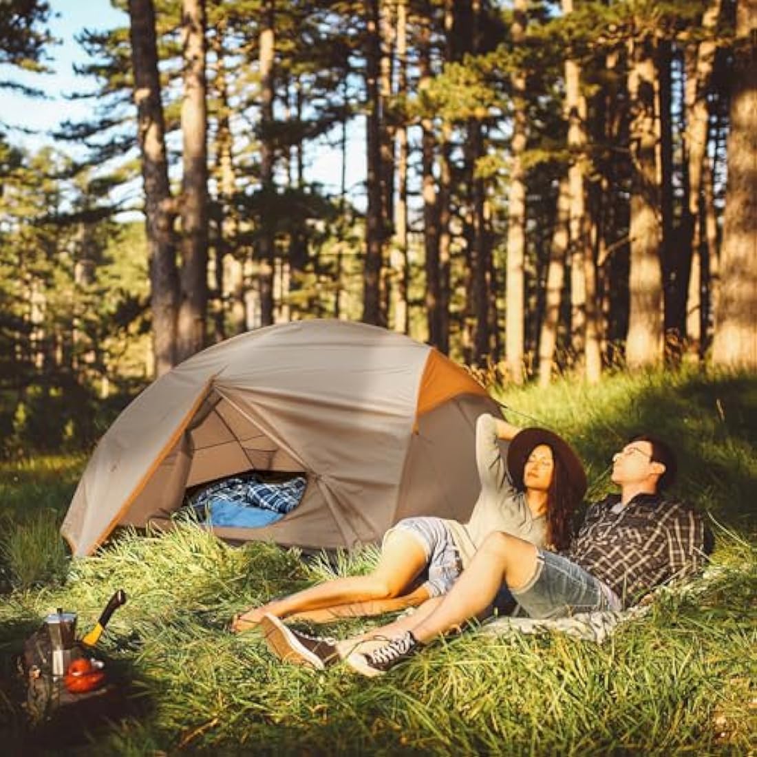 Bessport 3-Person Backpacking Tent – Waterproof Lightweight Shelter