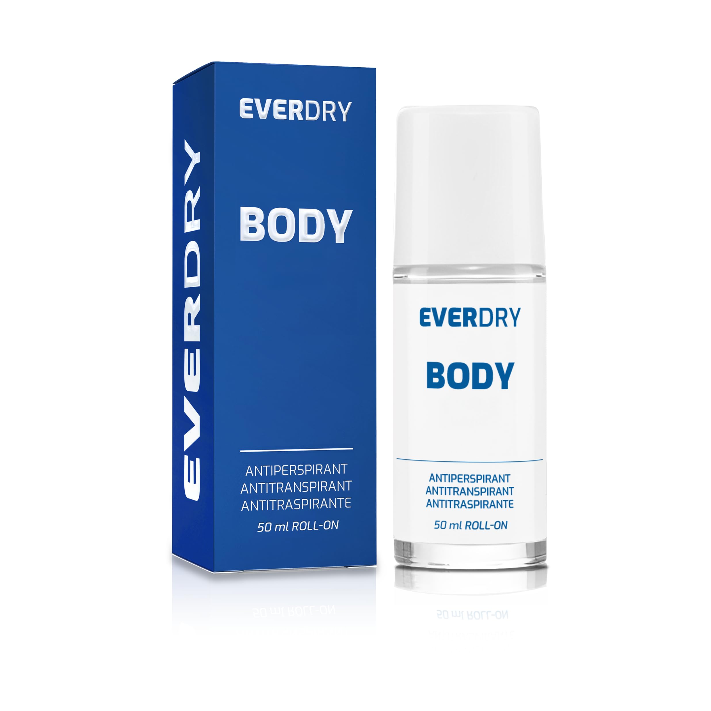 EVERDRY Antiperspirant Body Roll-On 50ml - For Excessive Sweating