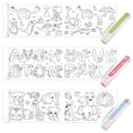 3-Pack Children's Drawing Roll – 3m DIY Colouring Paper