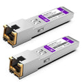 XZSNET 1000BASE-T SFP to RJ45 Copper Ethernet Module - 2 Pack