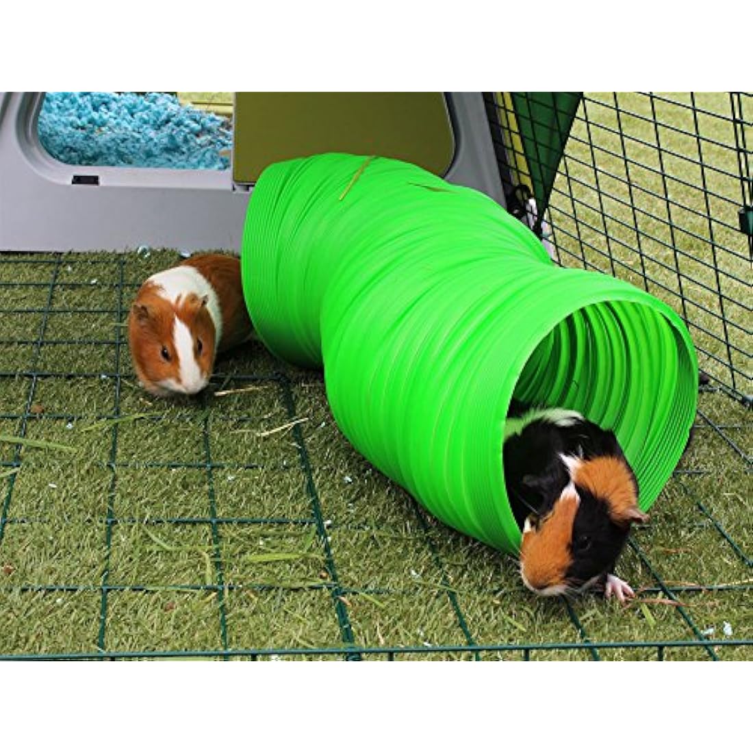 Snugglesafe Flexible Bunny Warren Fun Tunnel – Weatherproof Green Toy