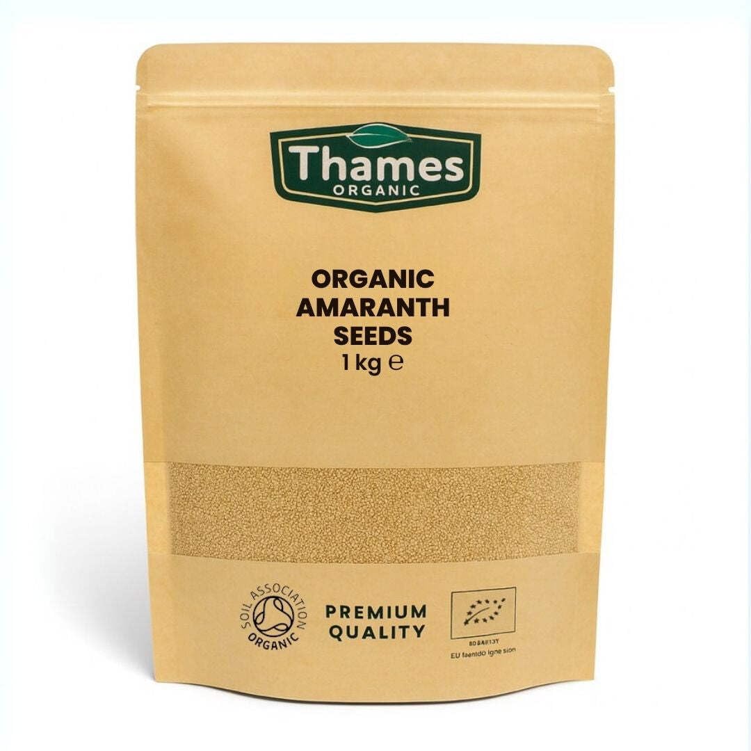 Organic Amaranth Seeds 1kg – Raw Vegan Ancient Grain