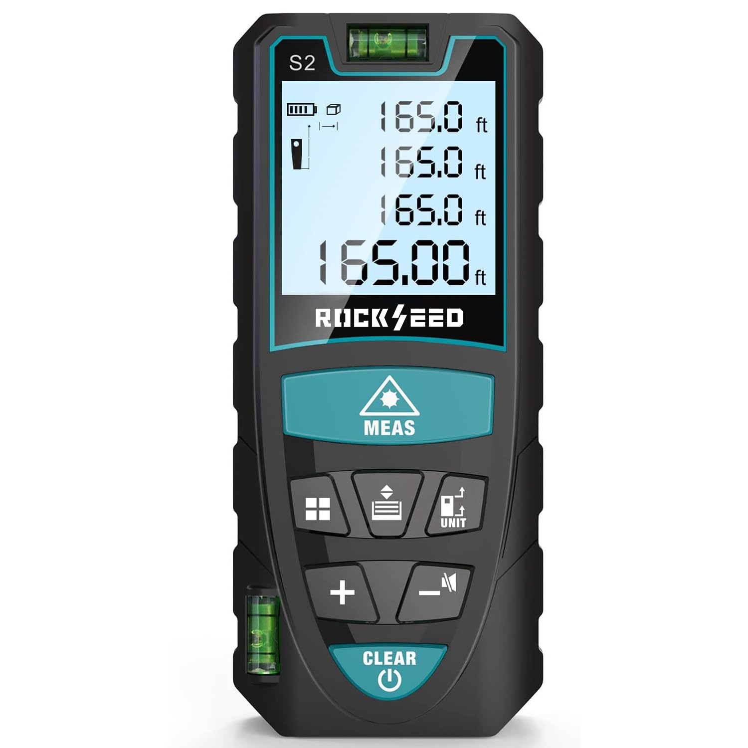 RockSeed 100M Laser Distance Meter | Digital Rangefinder with LCD