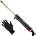 Jolof Store 9mm Thin Curling Wand | 3/8 Inch Tourmaline Ceramic Hair Curler