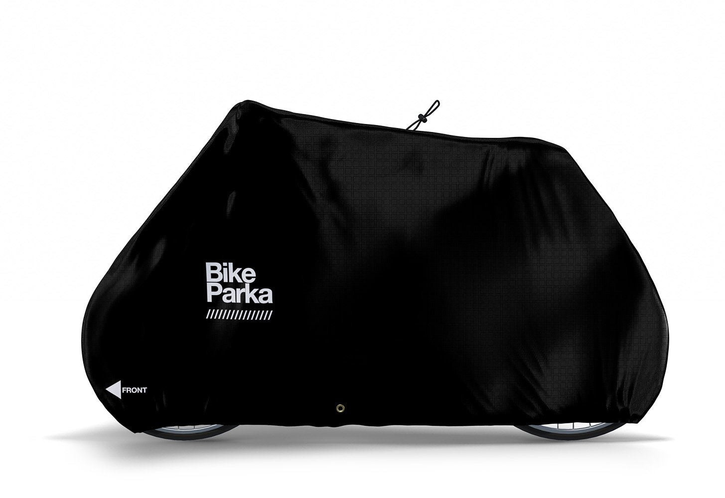 BikeParka STASH Waterproof Bicycle Cover | Ripstop Nylon - Ink Black