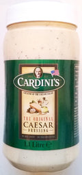 Cardini's Caesar Dressing – Gourmet Parmesan & Garlic Sauce, 1.1L