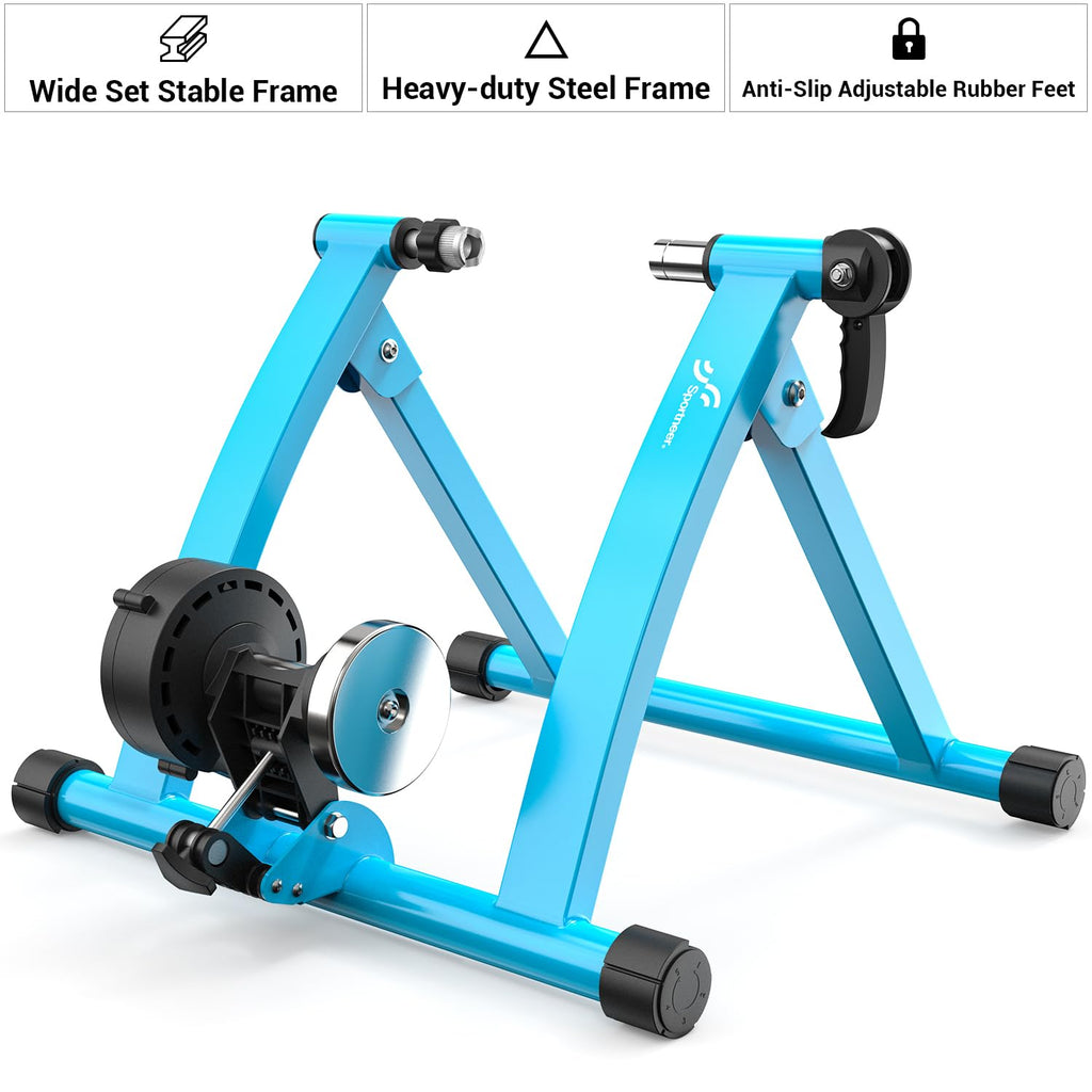 Sportneer Magnetic Bike Trainer - 6 Resistance Levels Indoor Cycling Stand