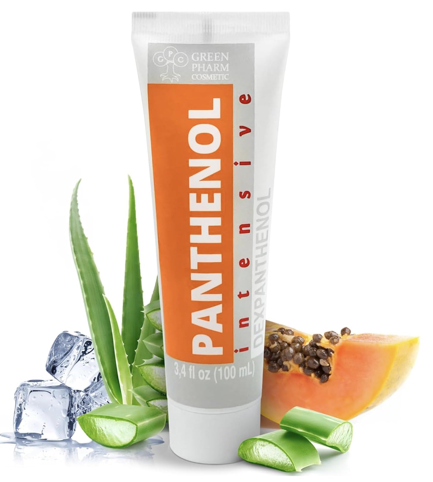 9% Panthenol Cream - Tattoo & After Sun Care with Aloe Vera