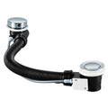 Jolof Store Chrome Pop Up Bath Waste and Overflow Kit Drain Plug