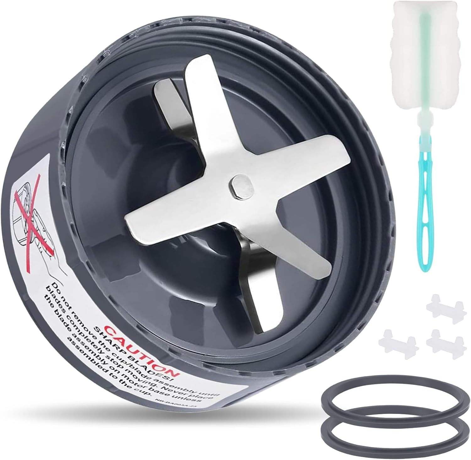 Extractor Cross Blade for Nutribullet 600W & Pro 900W – 7pc Set