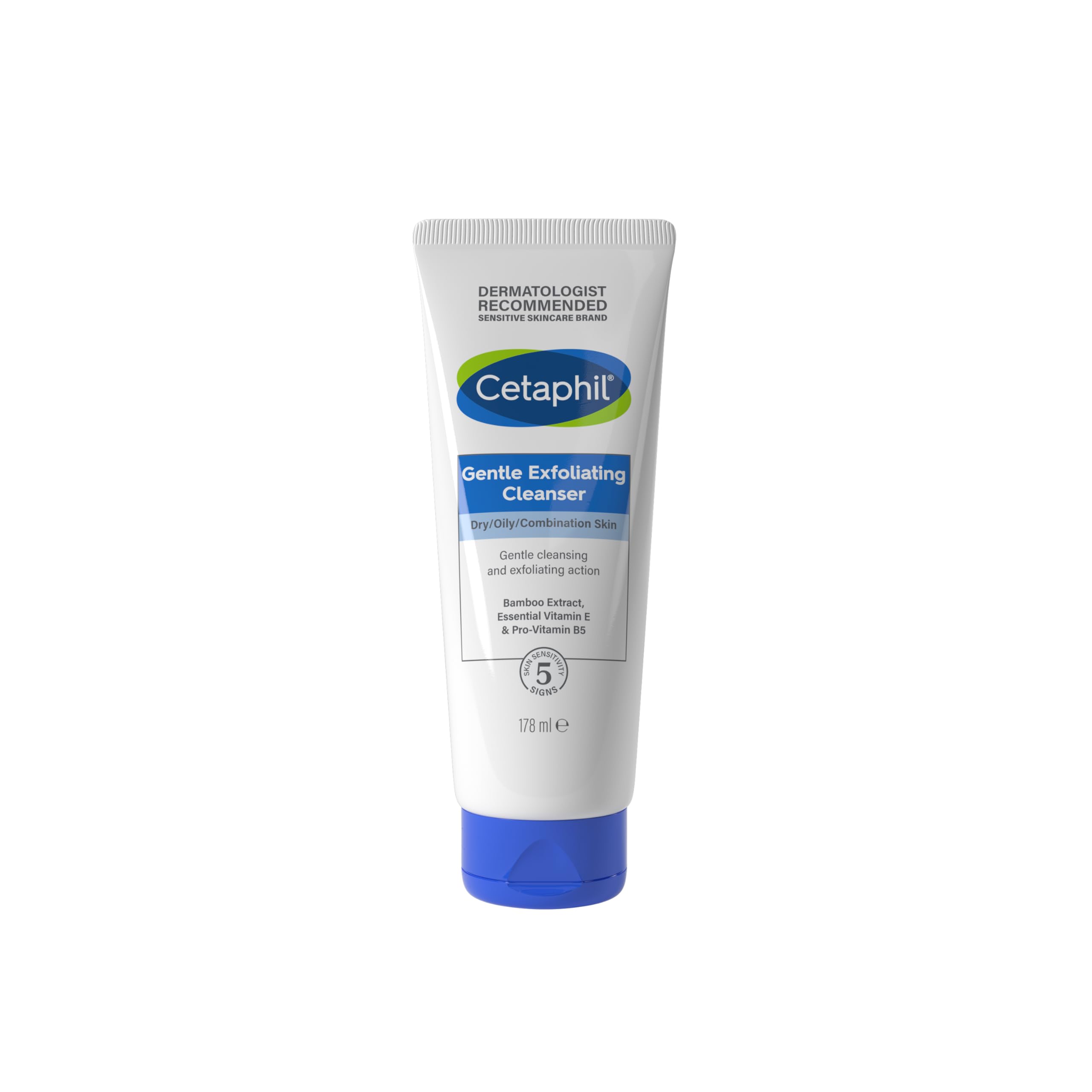 Cetaphil Gentle Exfoliating Face Scrub – Hydrating Cleanser, 178ml
