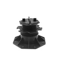 Nicoman Adjustable Tile & Paver Support Pedestal – Height Adjustable, Black Heavy-Duty Plastic, Paving Leveling & Drainage System - image 1
