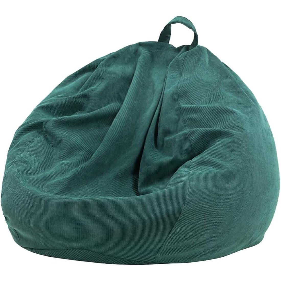 Nobildonna Corduroy Bean Bag Chair Cover | 300L Stuffed Animal Storage
