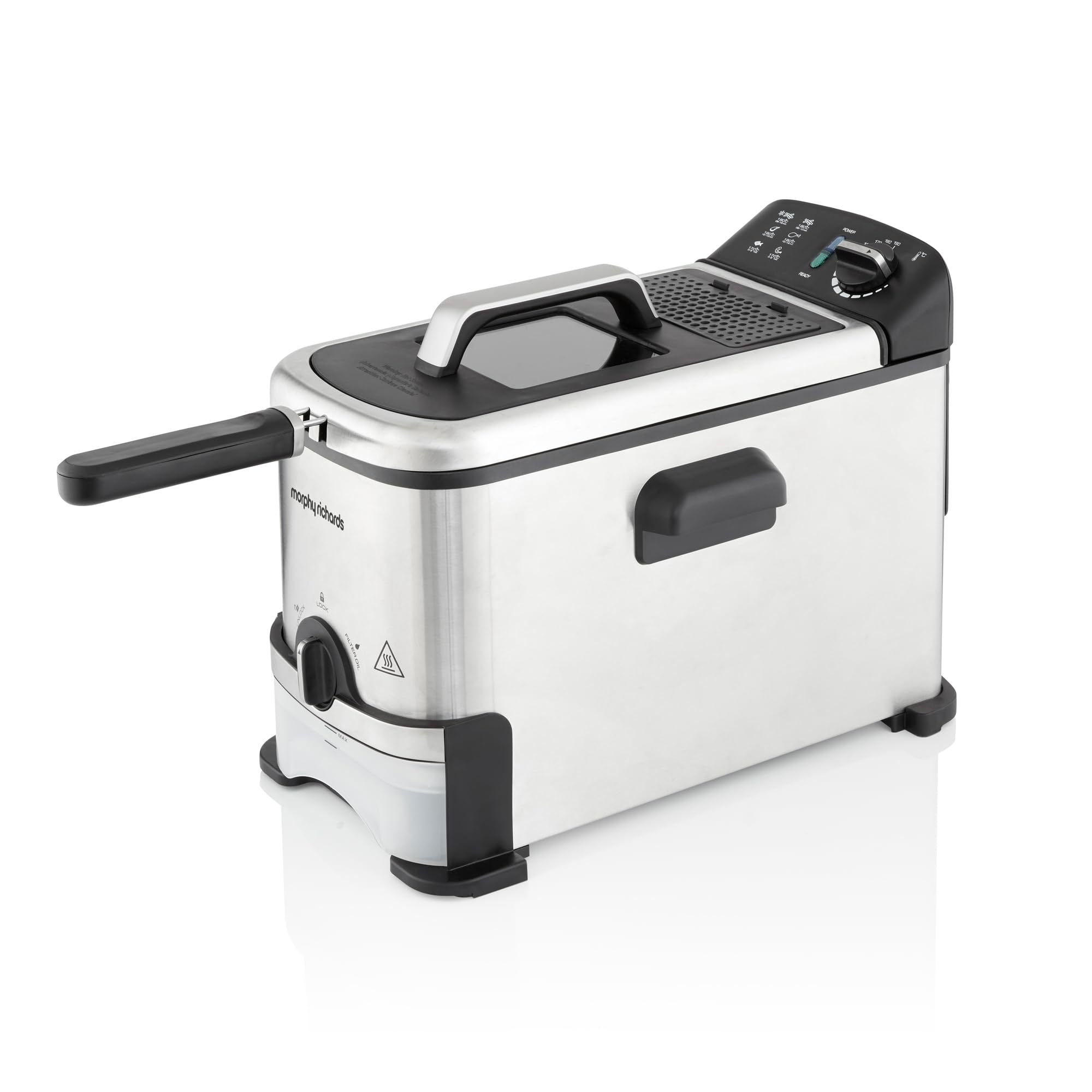 Morphy Richards Filter Pro 3L Deep Fat Fryer | Self-Cleaning System