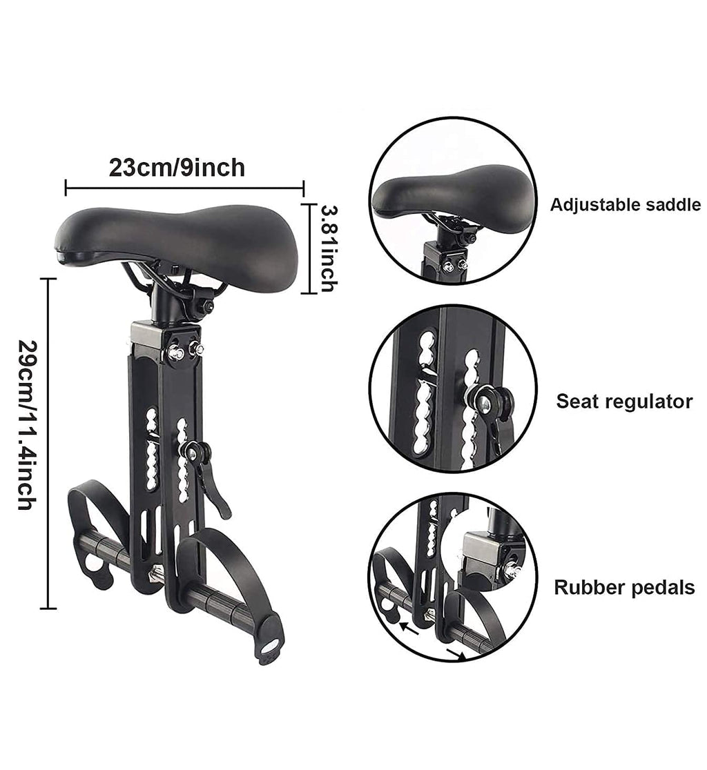 Kids Mountain Bike Seat | Front Mounted Child Seat & Handle