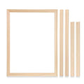 Pine Wood Canvas Stretcher Bars – 12x16 Inch DIY Frame Kit