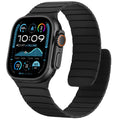 Sixmoat Magnetic Silicone Sport Band for Apple Watch 42-49mm | Black