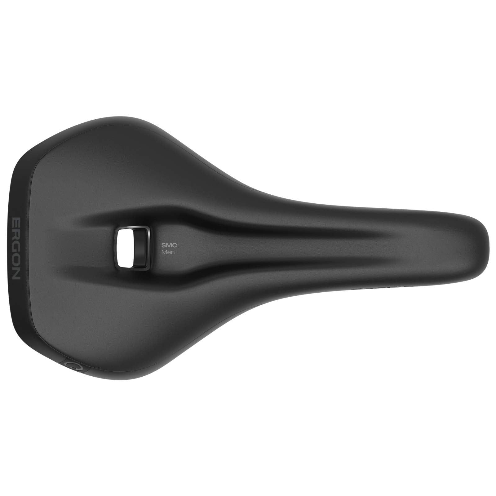 Ergon SMC Men's Mountain Bike Saddle – Orthopaedic Padding, Black, M/L